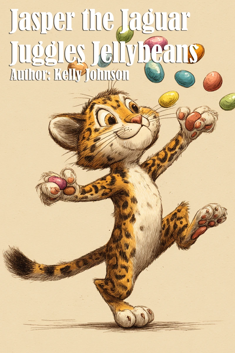 Portada: Jasper the Jaguar Juggles Jellybeans