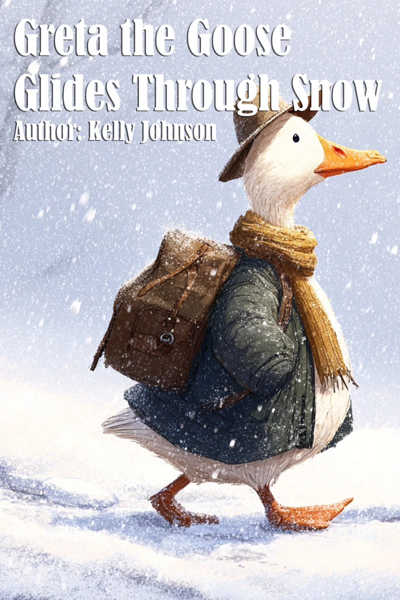 Portada: Greta the Goose Glides Through Snow