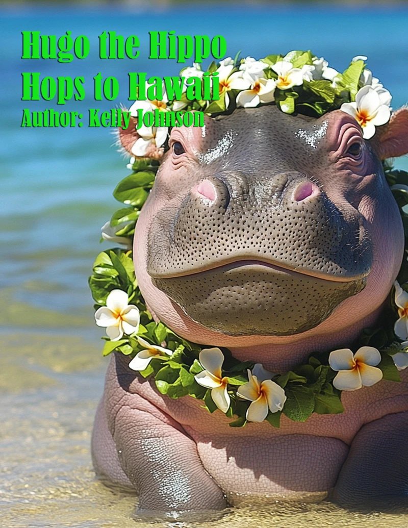 Portada: Hugo the Hippo Hops to Hawaii