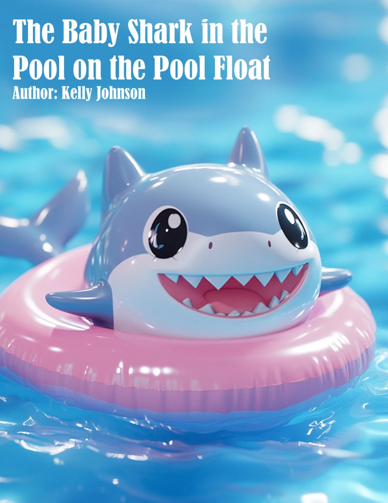 Portada: The Baby Shark in the Pool on the Pool Float