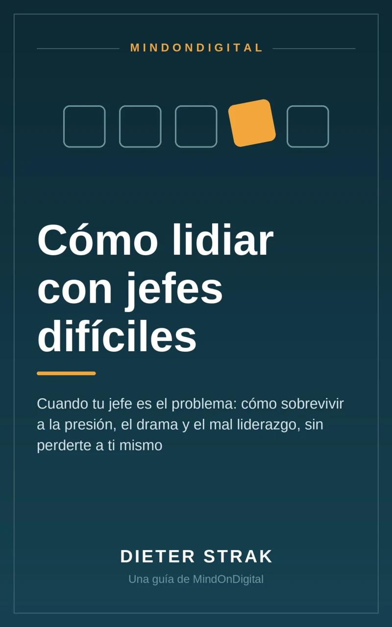 Portada: Cómo lidiar con jefes difíciles