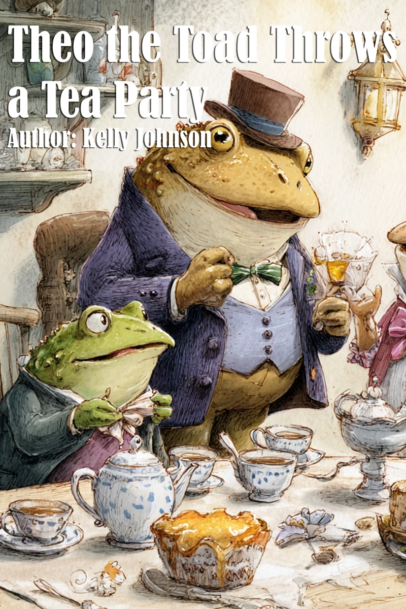 Portada: Theo the Toad Throws a Tea Party