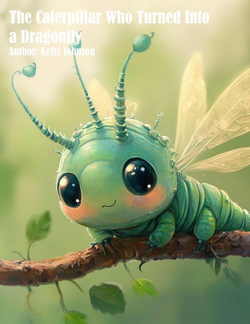 Portada: The Caterpillar Who Turned Into a Dragonfly
