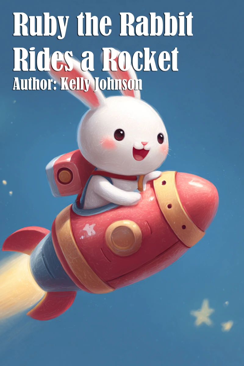 Portada: Ruby the Rabbit Rides a Rocket