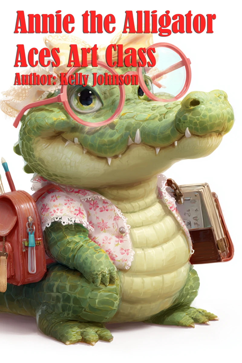 Portada: Annie the Alligator Aces Art Class