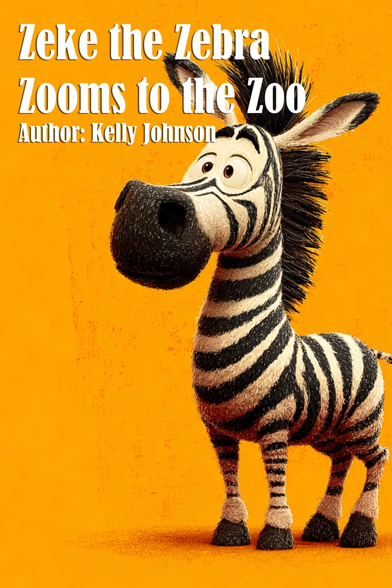 Portada: Zeke the Zebra Zooms to the Zoo