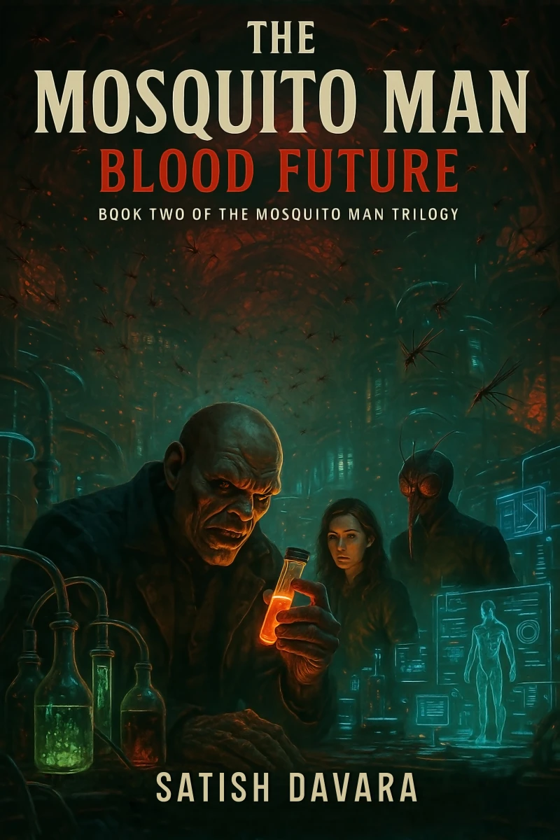 Portada: The Mosquito Man – Blood Future