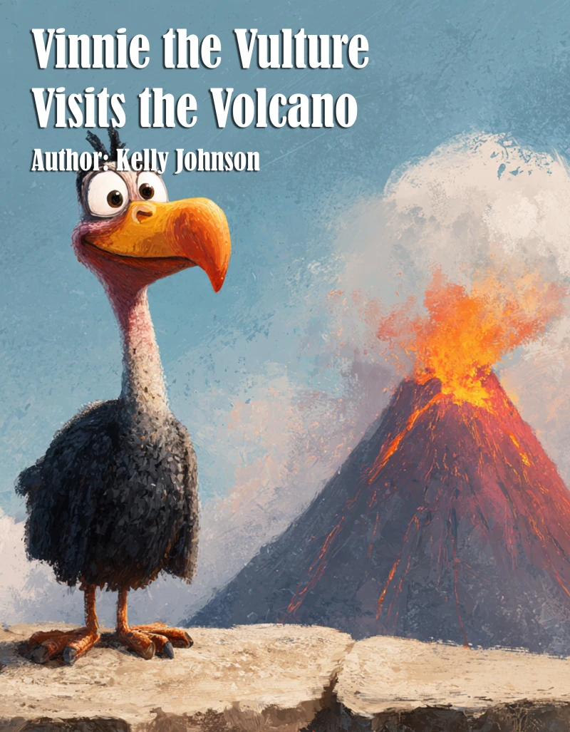 Portada: Vinnie the Vulture Visits the Volcano
