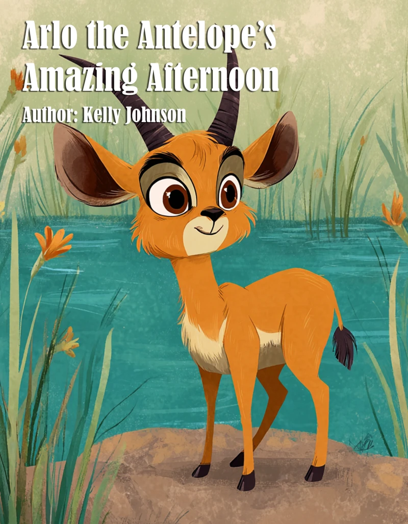 Portada: Arlo the Antelope's Amazing Afternoon