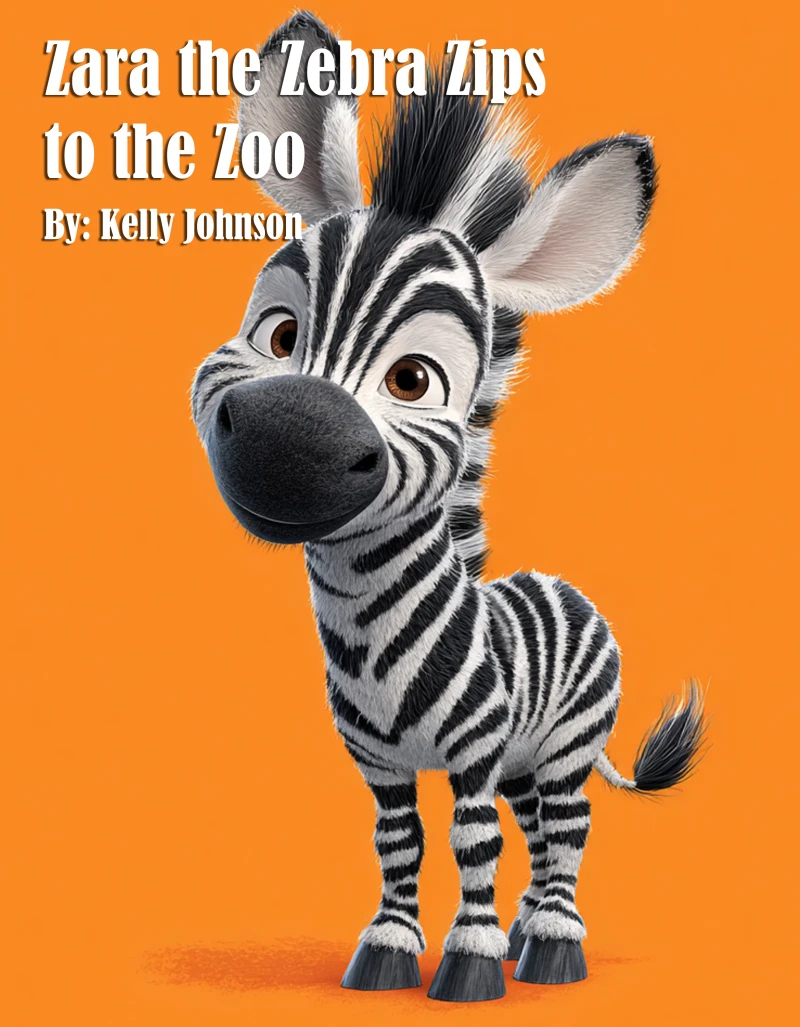 Portada: Zara the Zebra Zips to the Zoo