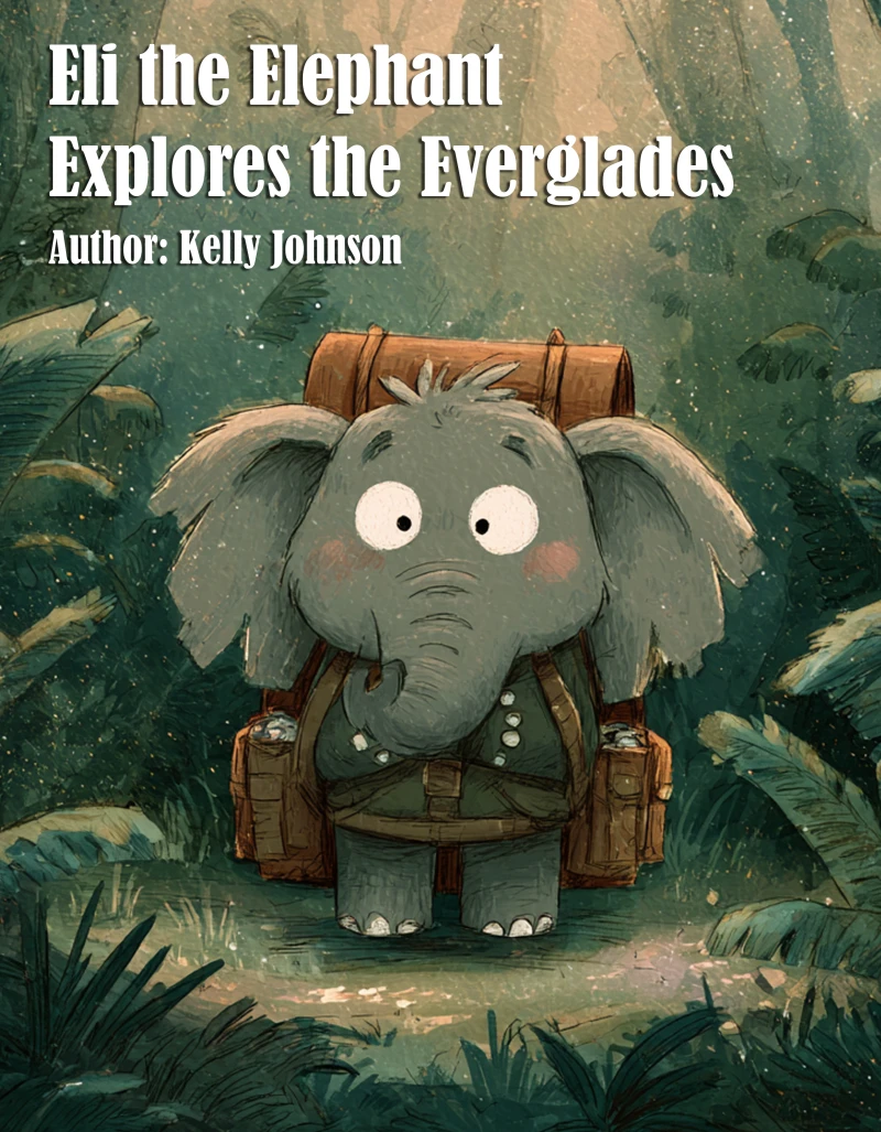 Portada: Eli the Elephant Explores the Everglades