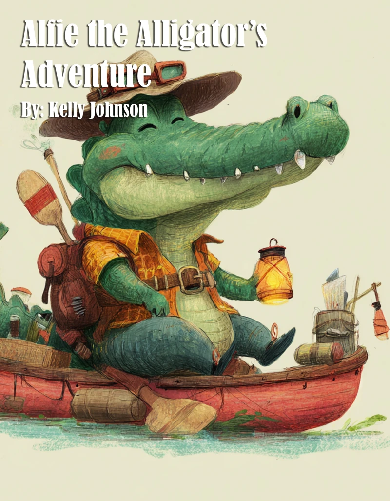 Portada: Alfie the Alligator's Adventure