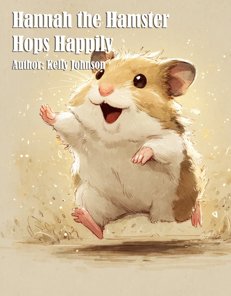 Portada: Hannah the Hamster Hops Happily