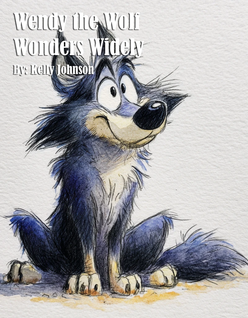 Portada: Wendy the Wolf Wonders Widely