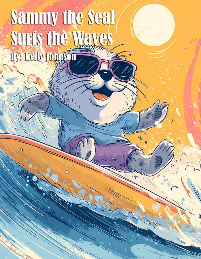 Portada: Sammy the Seal Surfs the Waves