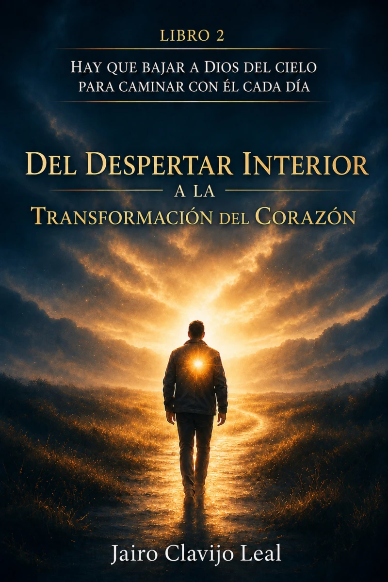 Portada: HAY QUE BAJAR A DIOS DEL CIELO PARA CAMINAR CON ÉL CADA DÍA