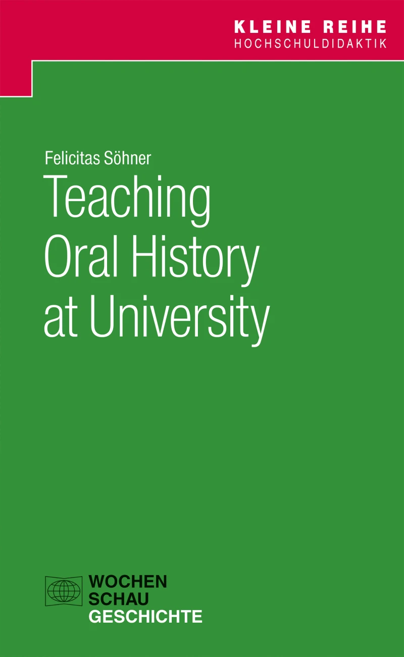 Portada: Teaching Oral History at University