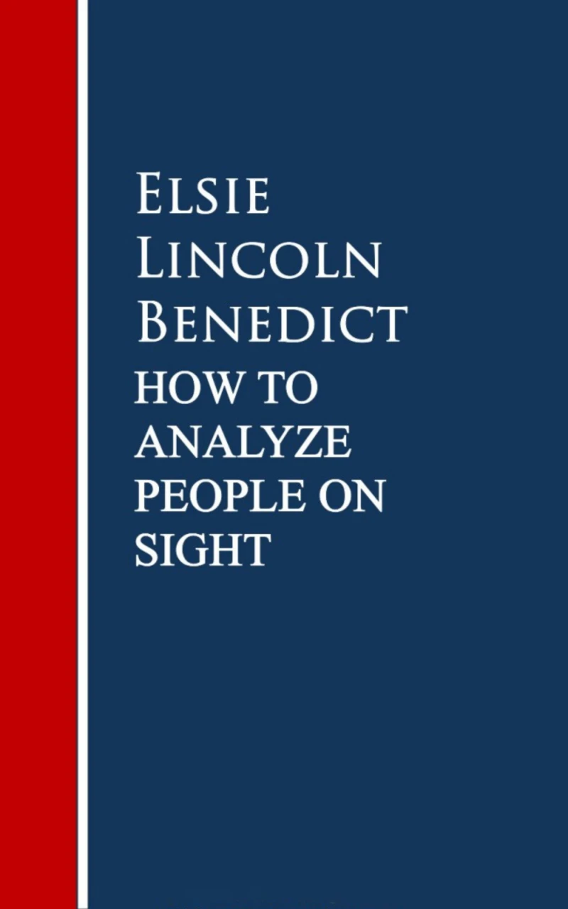Portada: How to Analyze People on Sight