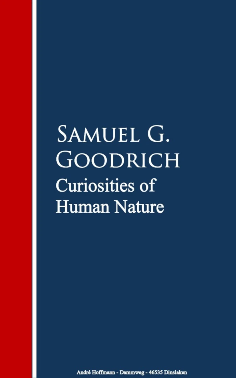 Portada: Curiosities of Human Nature
