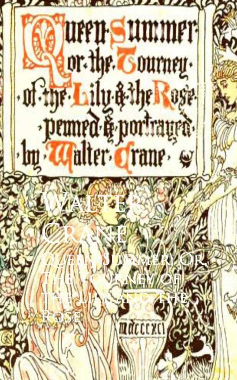 Portada: Queen Summer; Or, The Tourney of the Lily and the Rose