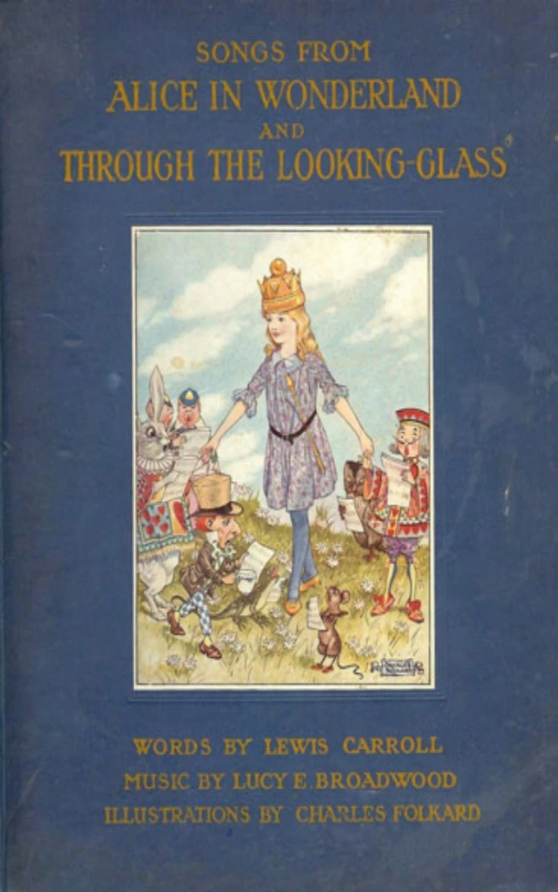 Portada: Songs From Alice in Wonderland and Through the Looking-Glass