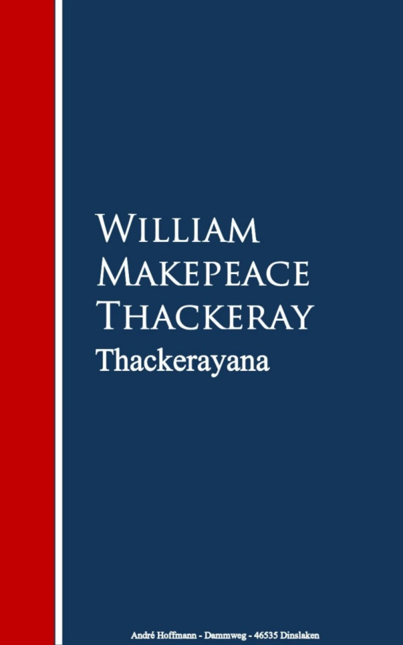 Portada: Thackerayana
