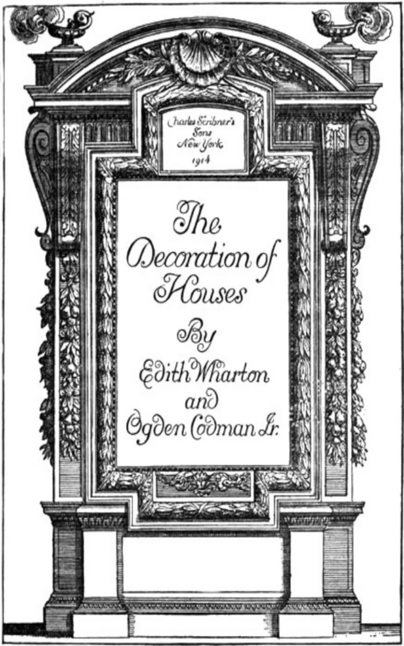 Portada: The Decoration of Houses
