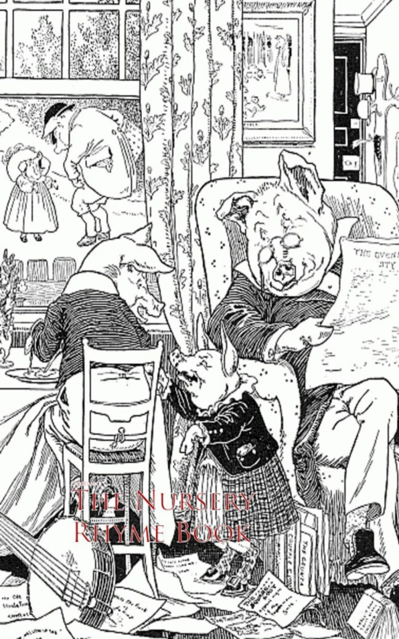 Portada: The Nursery Rhyme Book