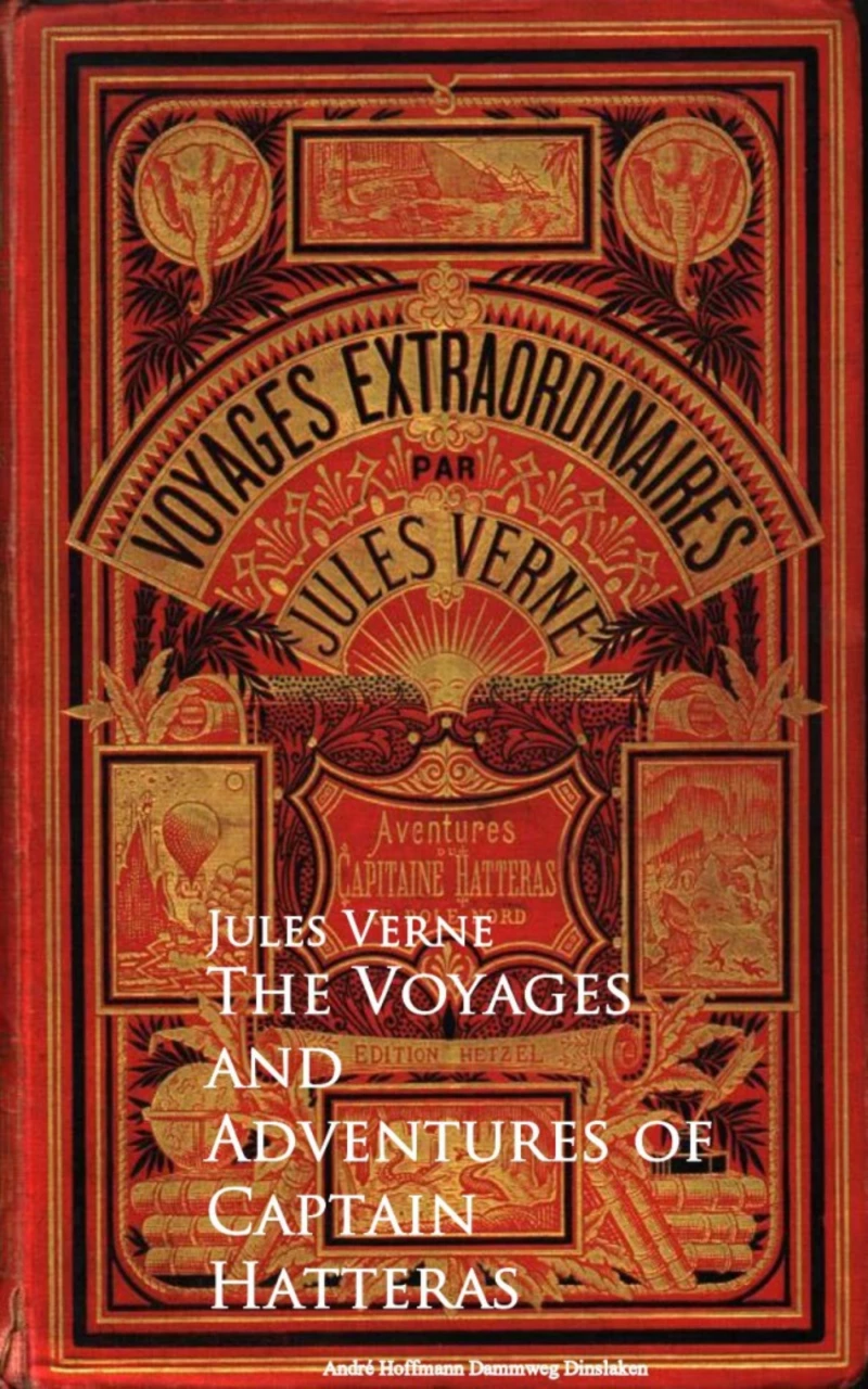 Portada: The Voyages and Adventures of Captain Hatteras