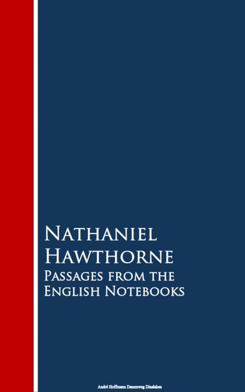 Portada: Passages from the English Notebooks