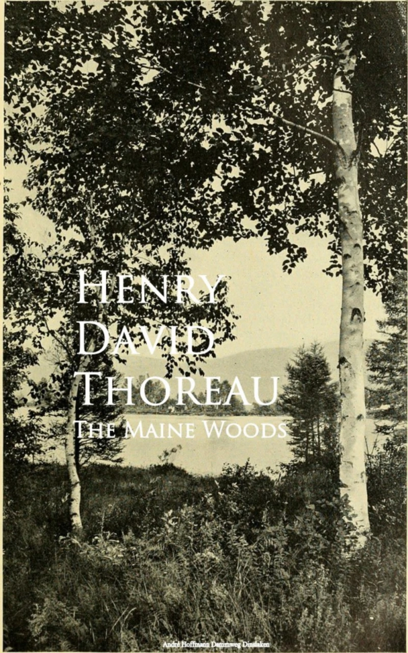 Portada: The Maine Woods