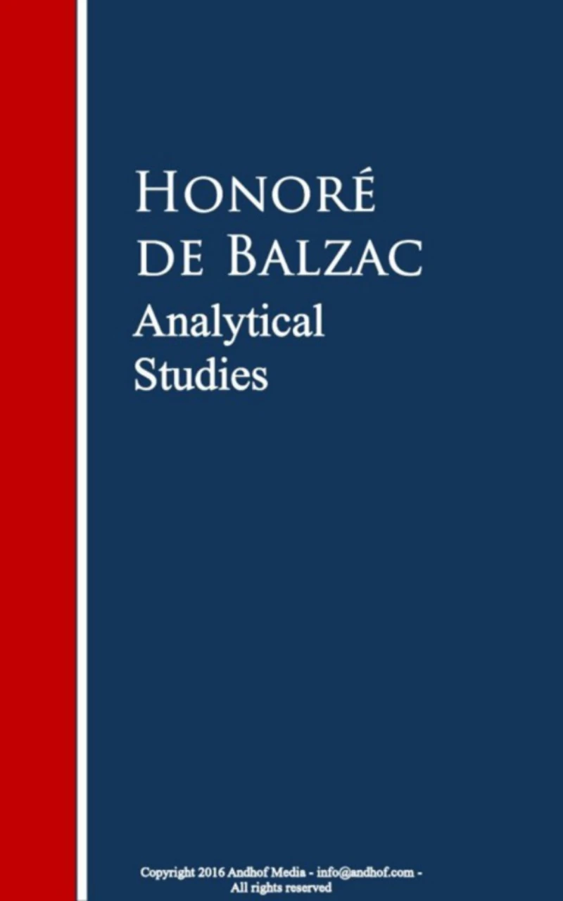 Portada: Analytical Studies