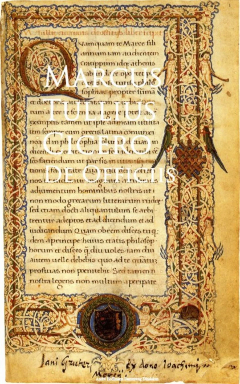 Portada: De Officiis