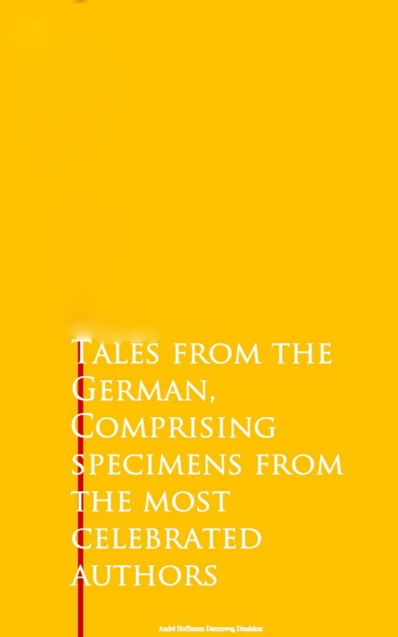 Portada: Tales from the German, Comprising specimens from the most celebrated authors
