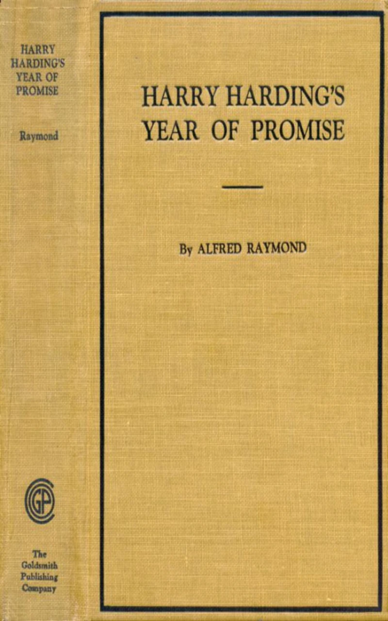 Portada: Harry Harding's Year of Promise