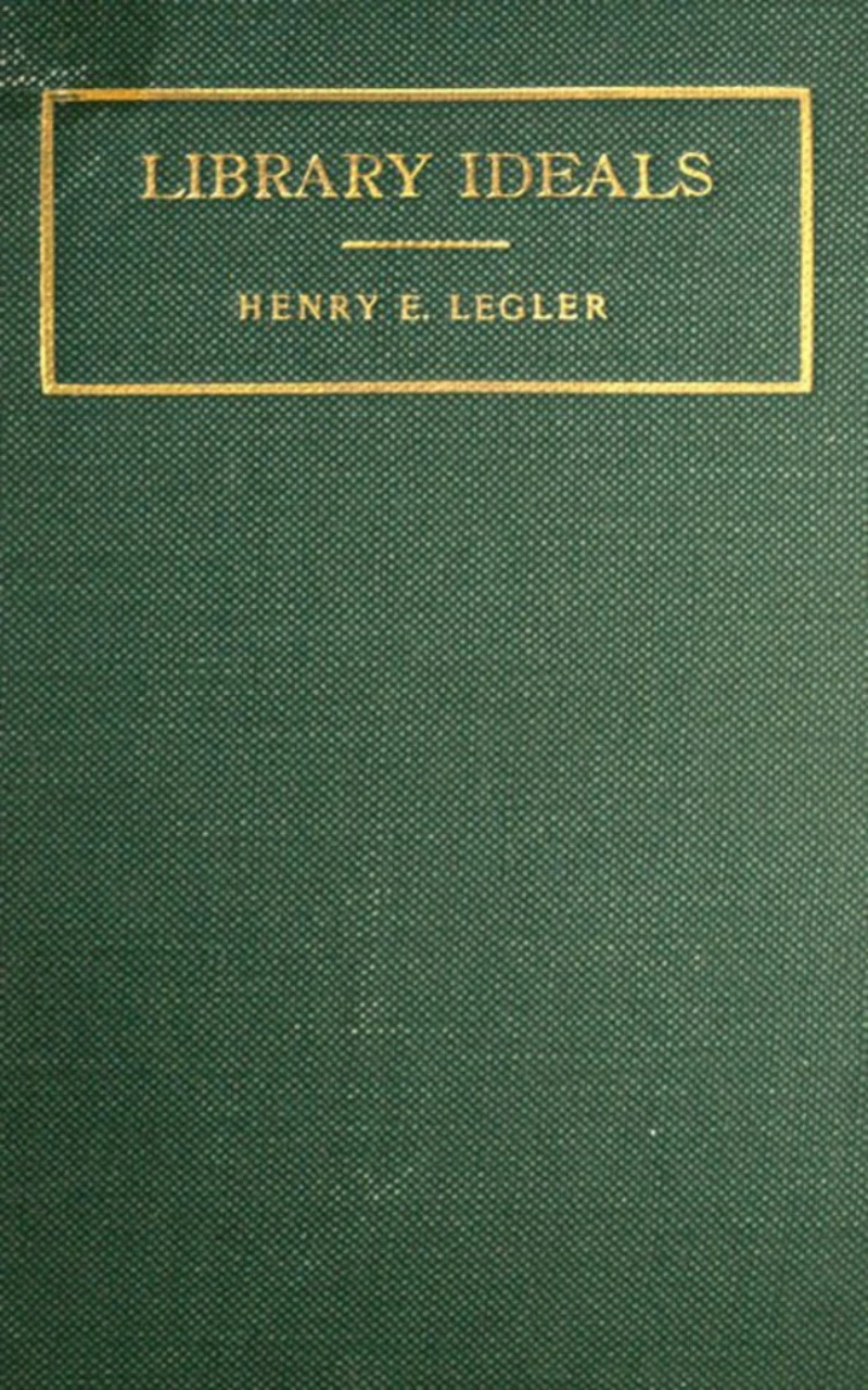 Portada: Library Ideals