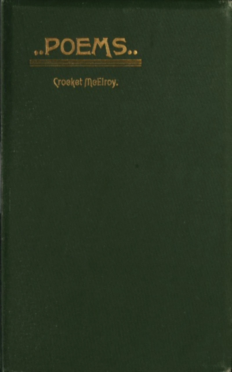 Portada: Poems
