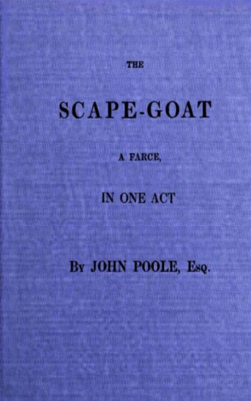Portada: The Scape-Goat