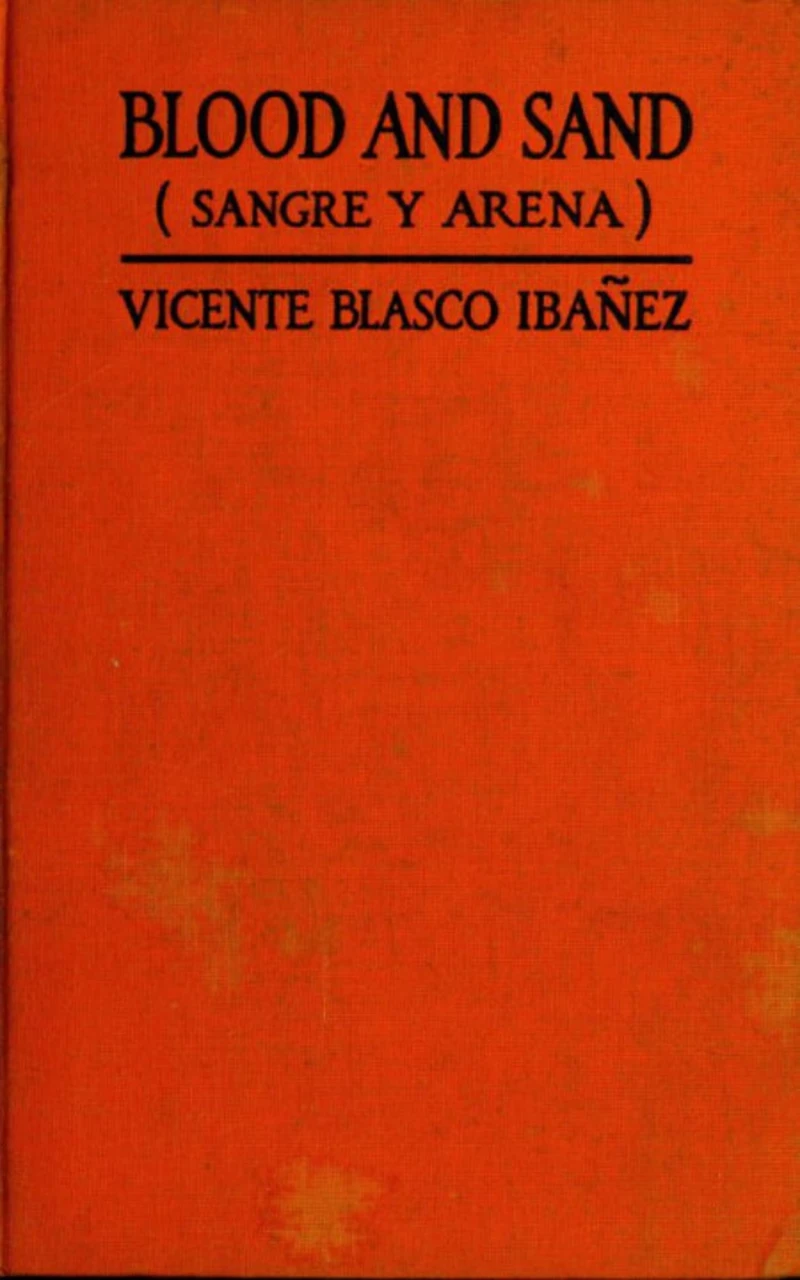 Portada: Blood and Sand