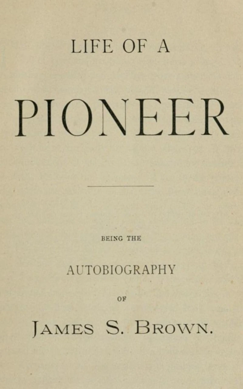 Portada: Life of a Pioneer