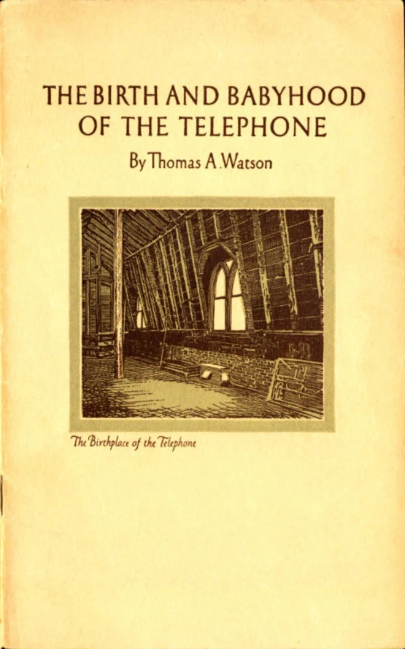 Portada: The Birth and Babyhood of the Telephone
