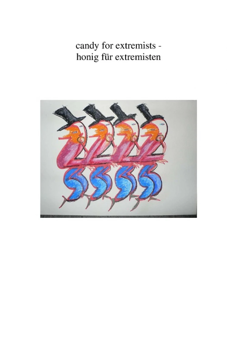 Portada: candy for extremists / honig für extremisten