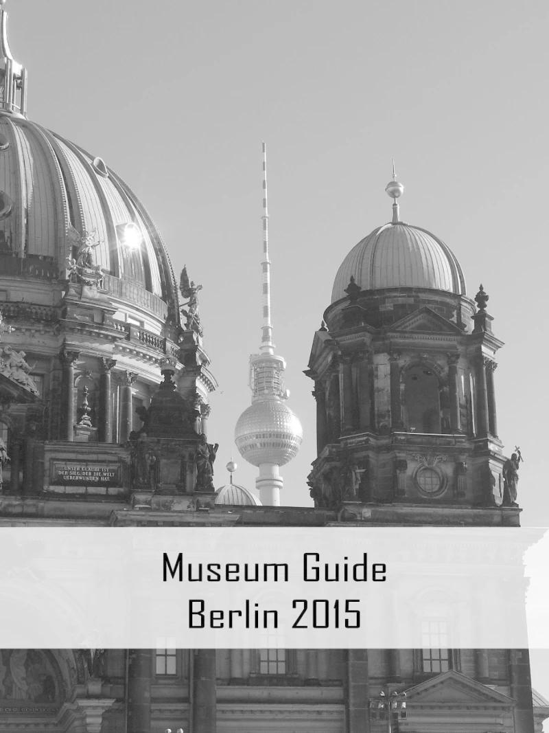 Portada: Museum Guide Berlin 2015