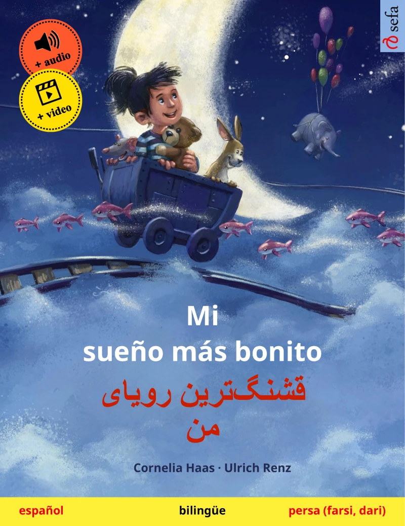 Portada: Mi sueño más bonito – قشنگ‌ترین رویای من (español – persa (farsi, dari))