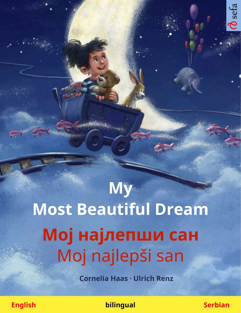 Portada: My Most Beautiful Dream – Мој најлепши сан / Moj najlepši san (English – Serbian)