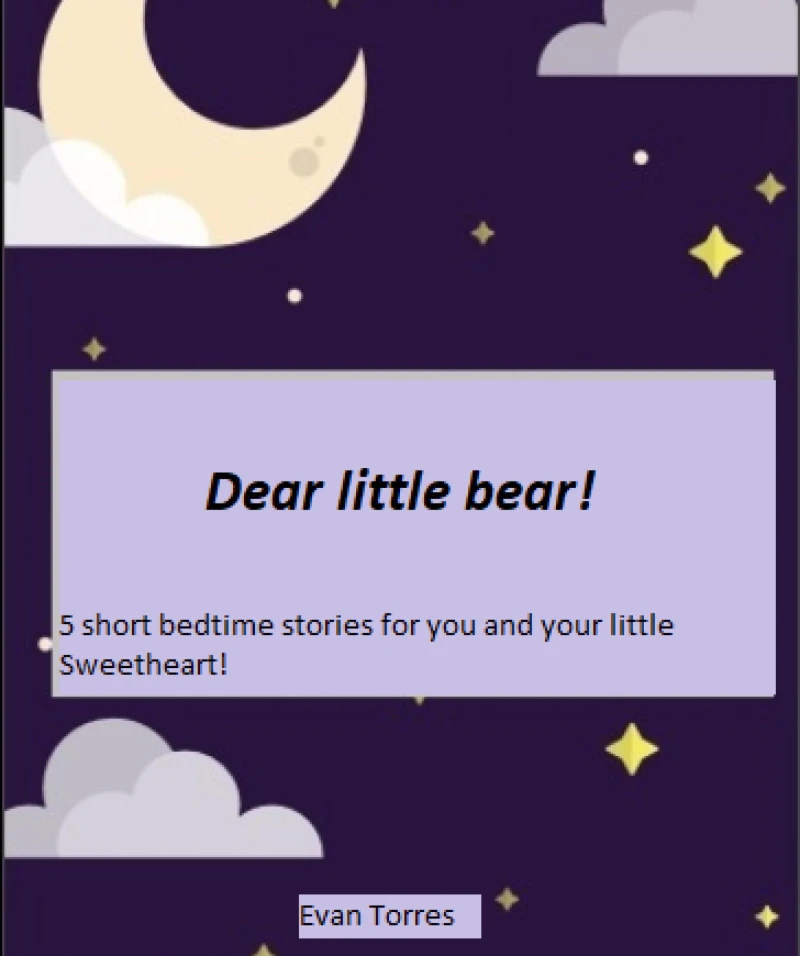 Portada: Dear little bear!