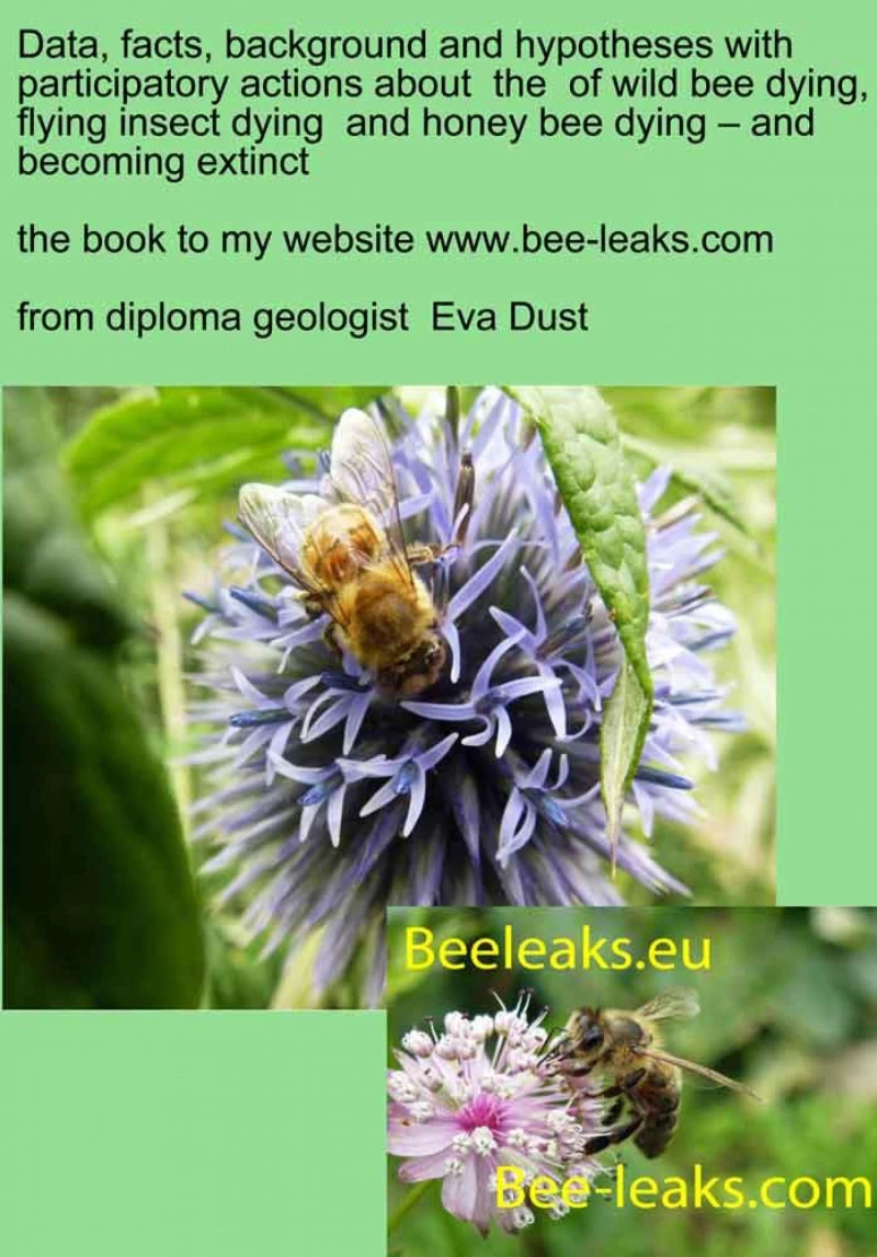 Portada: Data, facts, background and hypotheses with participatory actions about the of wild bee dying, flying insect dying and honey bee dying – and becoming extinct