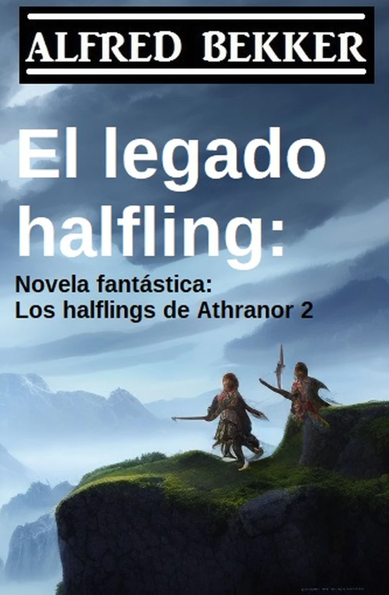 Portada: El legado halfling: Novela fantástica: Los halflings de Athranor 2