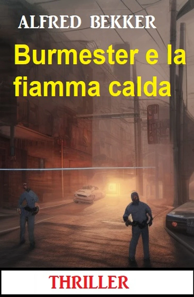 Portada: Burmester e la fiamma calda: Thriller