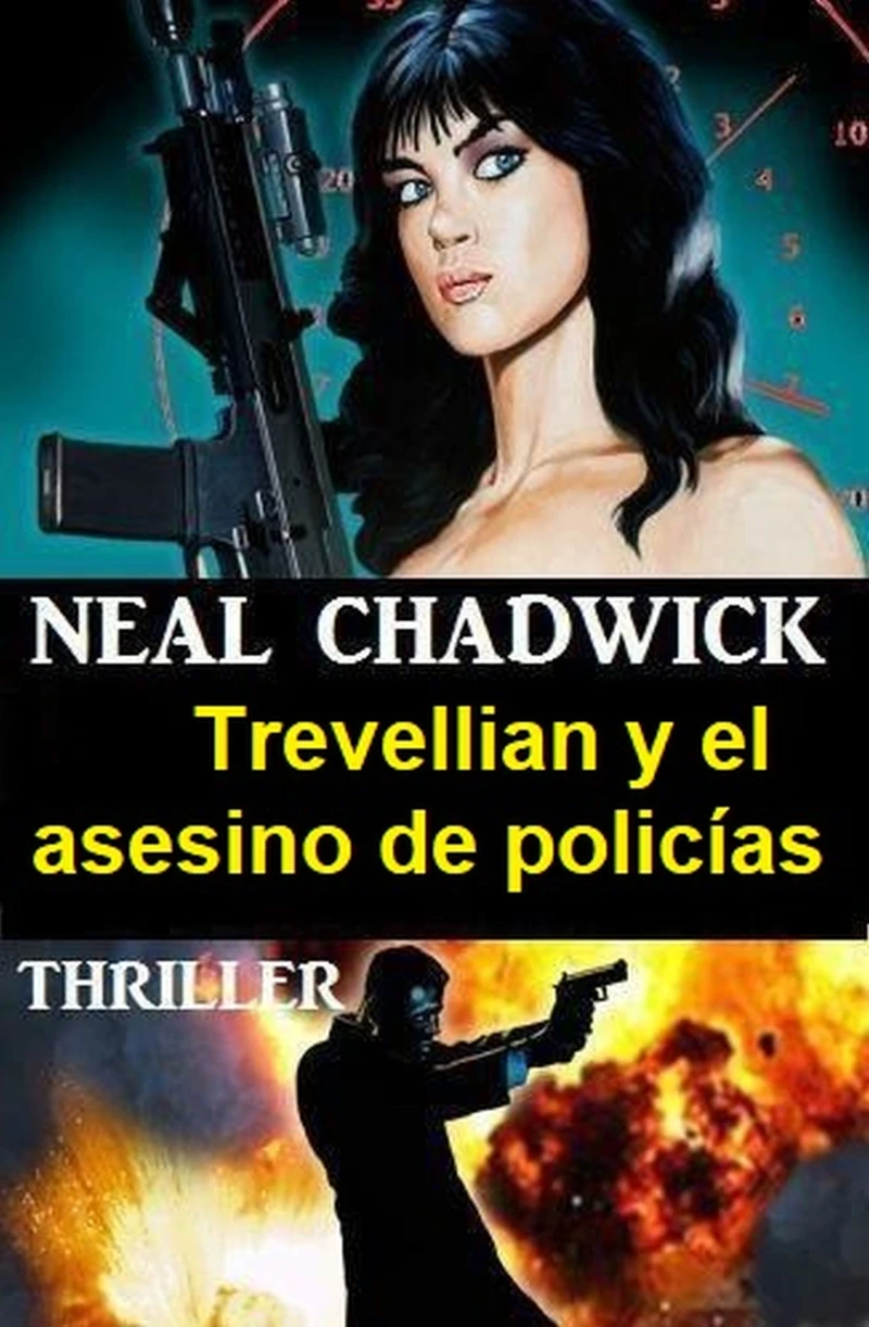 Portada: Trevellian y el asesino de policías: Thriller